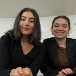 Rocio Cerda y María José Halabi